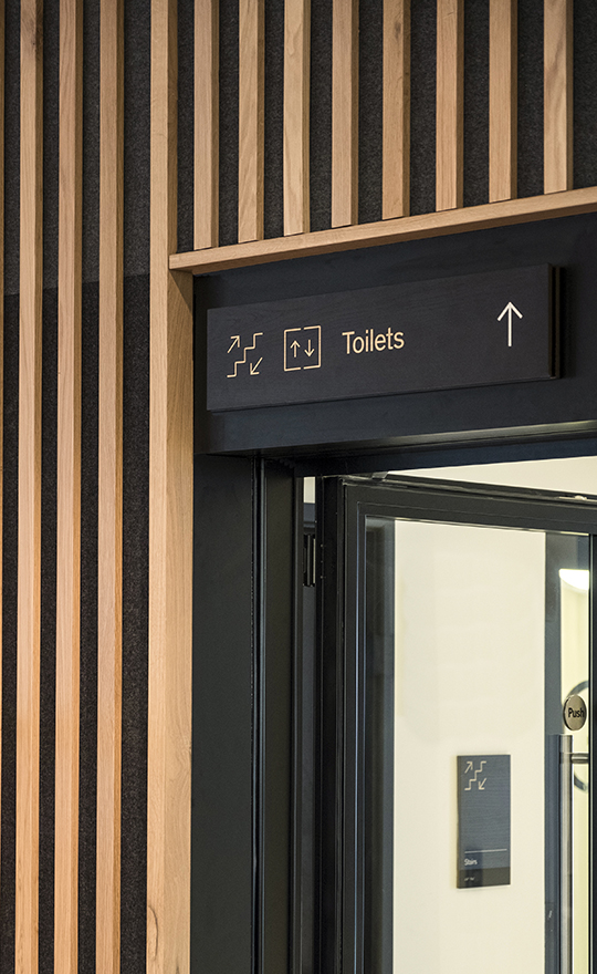 Thomas Matthews Library Signage and Wayfinding