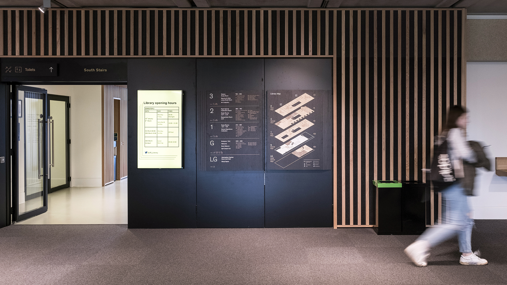 Thomas Mutter Library Thomas Matthews – Library Signage and Wayfinding